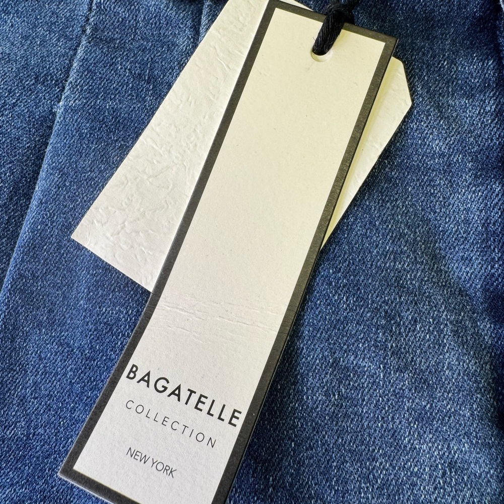 Bagatelle Dark Blue Wide‎ Leg Jeans NEW with tags 28x31 - Picture 3 of 9